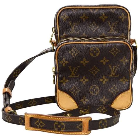 louis vuitton monogram amazon pm crossbody camera bag|Louis Vuitton crossbody utility bag.